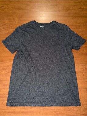 Goodfellow & Co Men's Dark Heather Gray Crew Neck Short Sleeve Tee